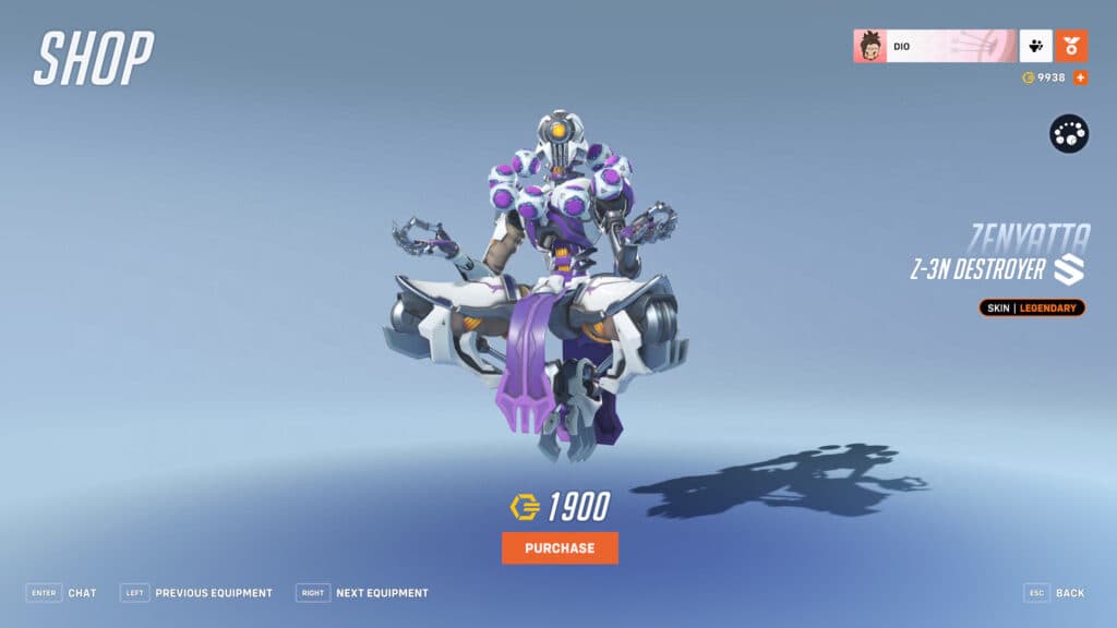 Mirrowatch Zenyatta screenshot (Image via esports.gg)