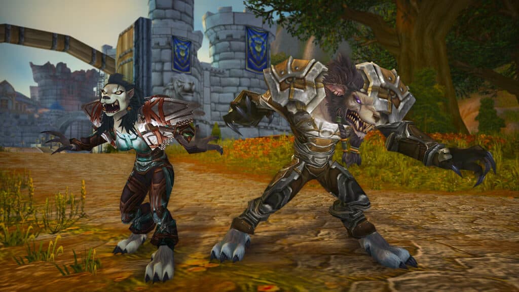 Worgen in WoW Cataclysm Classic (Image via Blizzard Entertainment)