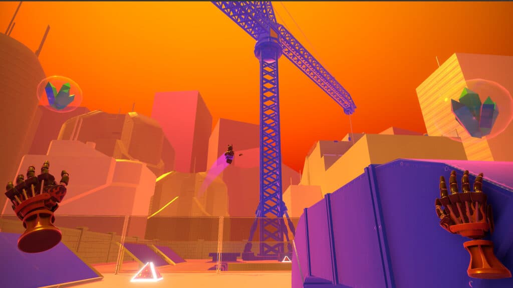 Bunnyhops build momentum, which is crucial for finding every secret (Image via Electric Hat Games)