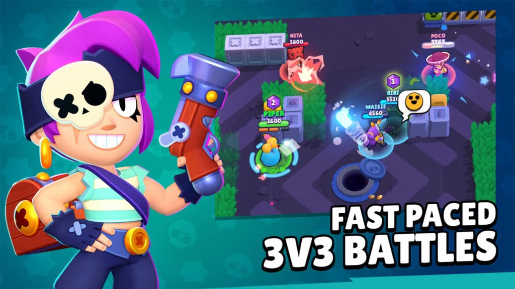 Brawl Stars gameplay (Image via Supercell)
