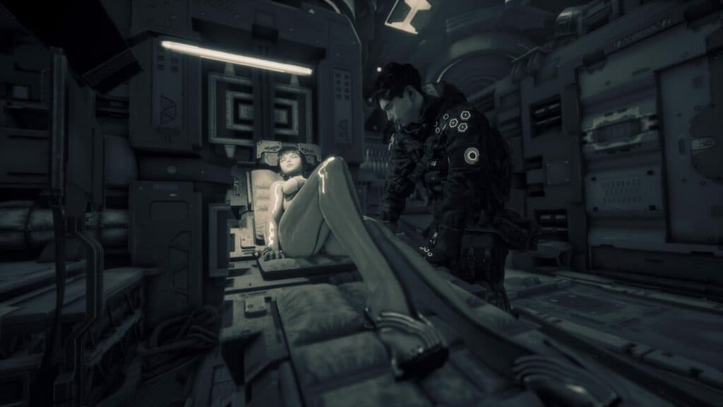 Adam right after saving and healing EVE (Image via esports.gg)