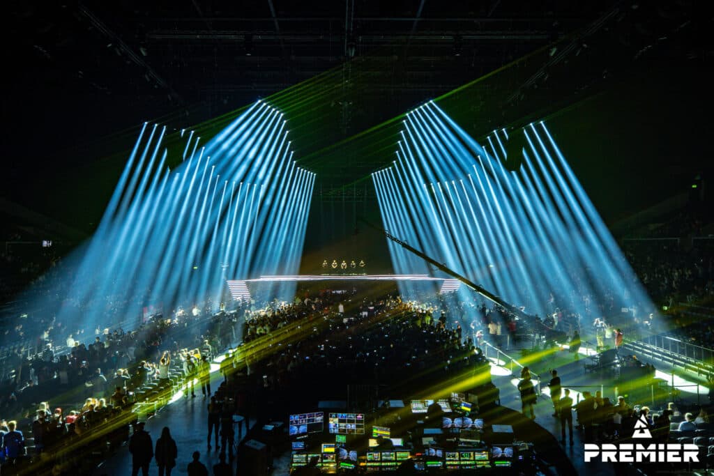 New Dota 2 entry BLAST Premier series(Image via BLAST and Michal Konkol)