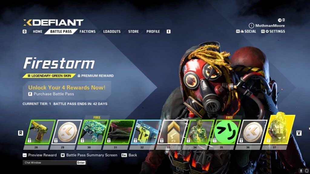 XDefiant Battle Pass screenshot (Image via esports.gg)