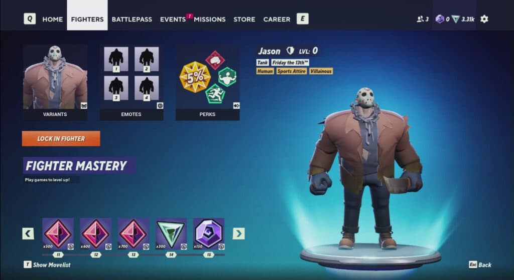 Jason Voorhees in MultiVersus (image via esports.gg)