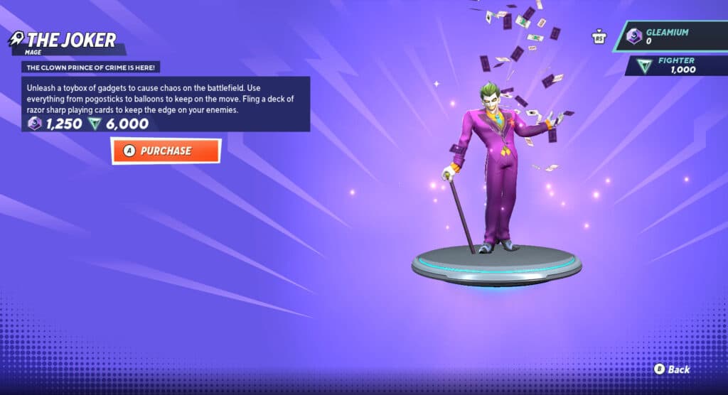 The Joker in MultiVersus (image via esports.gg)