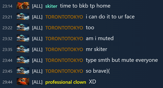 ATF, skiter, and TORONTOTOKYO all chatted in the Birmingham finals (Image via Twitch)