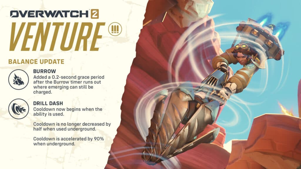 Venture received several buffs (Image via Blizzard Entertainment)