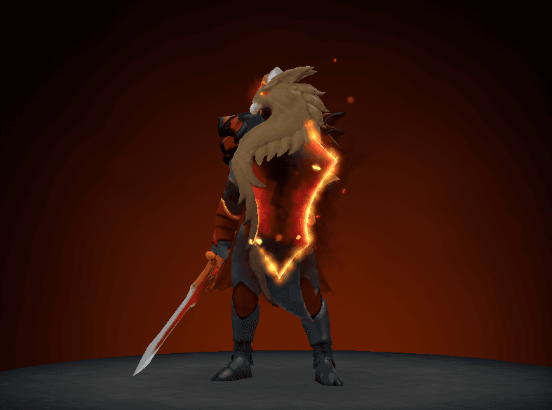 Dragon Knight's "Griffin Knight" - Toxic Frostburn Shield.