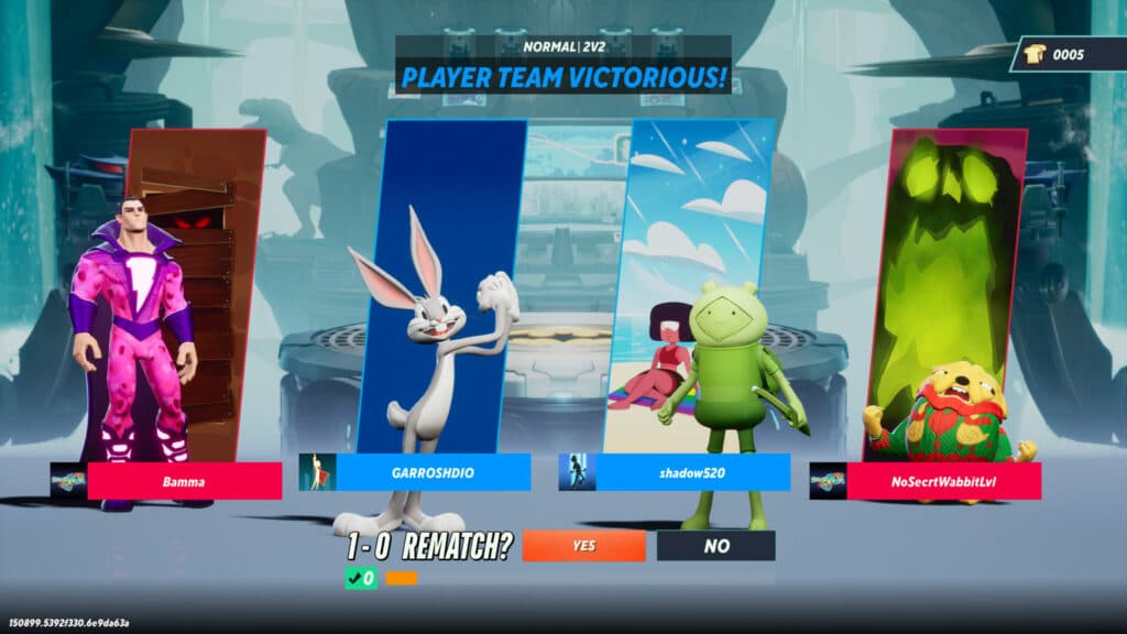 Players can opt in for a rematch (Image via esports.gg)