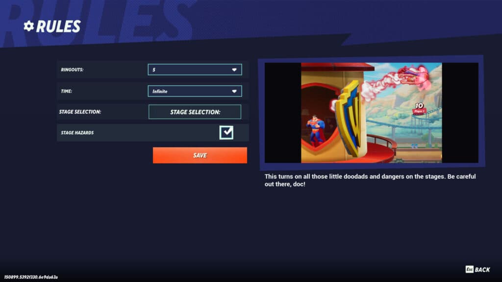 MultiVersus local mode (Image via esports.gg)