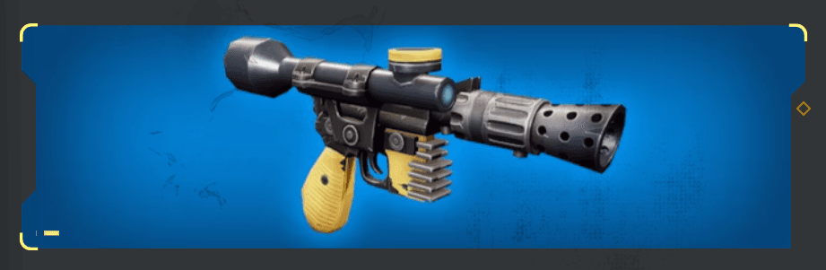 <strong>Zaina's weapon - Blaster Pistol</strong>