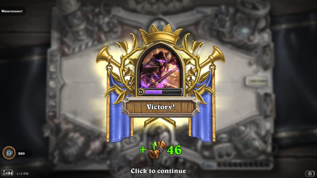 Win the Hearthstone Return of Mechazod Tavern Brawl for a free card pack (Image via esports.gg)