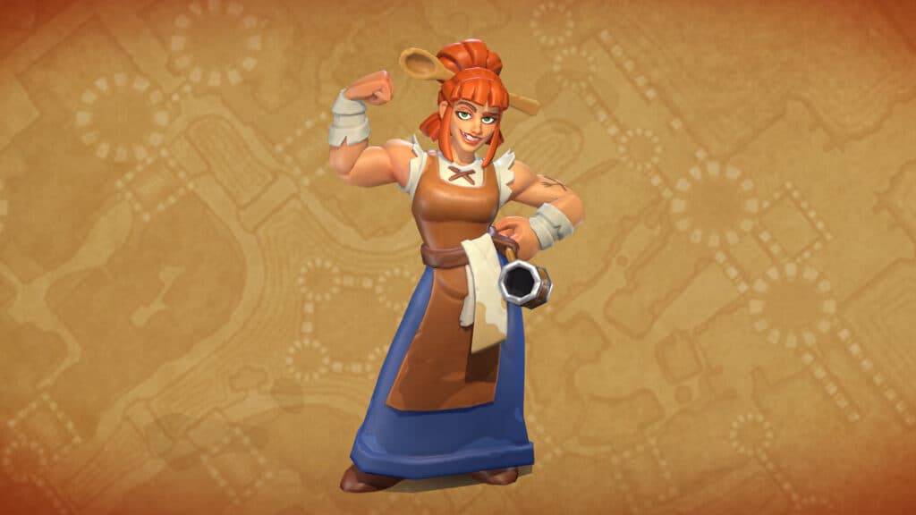 Warcraft Rumble Stormwind Siege boss Innkeeper Allison (Image via Blizzard Entertainment)