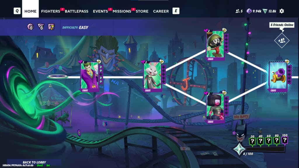 Rifts are made up of nodes that have combat mutators (Image via Player First Games)