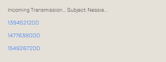 The hint at the bottom of the Harbringers Collection Event patch notes (Image via EA)