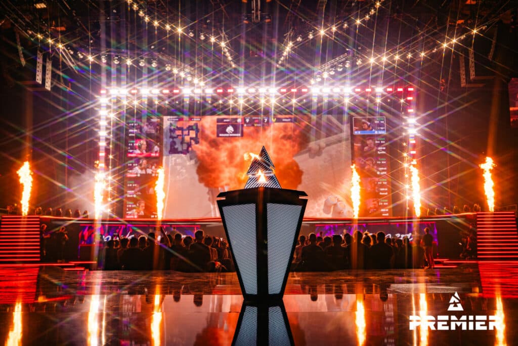 The trophy remains elusive in 2024 (Image via Stephanie Lindgren and BLAST)