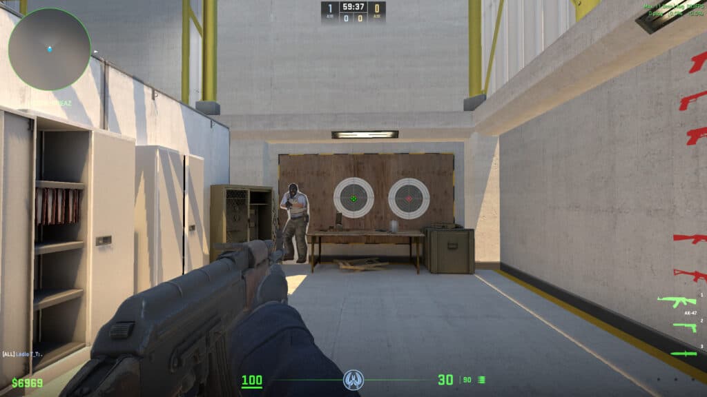 Players shouldn't have to resort to YouTube tutorials or community maps to learn how to play CS2 (Screenshot via Valve)