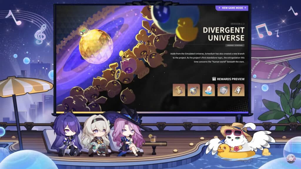 Divergent Universe: The Human Comedy (image via Honkai: Star Rail)