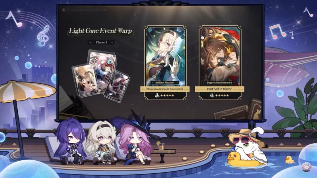 Phase 1 Light Cones (image via Honkai: Star Rail)