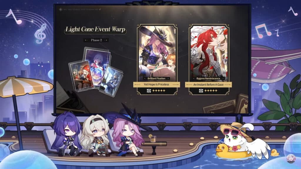Phase 2 Light Cones (image via Honkai: Star Rail)