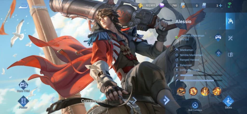 Alessio from Honor of Kings (Image via esports.gg)