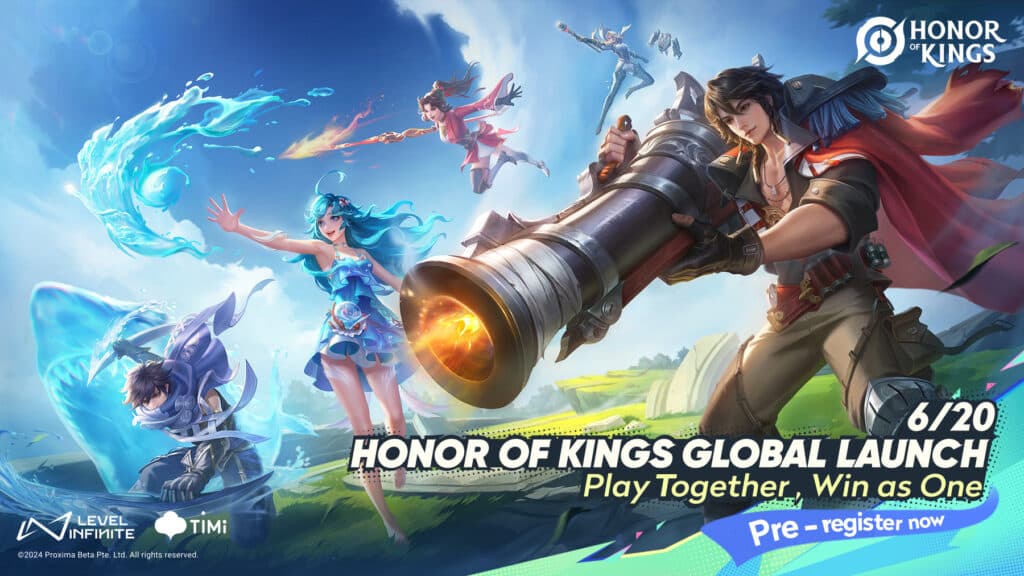 HoK global launch set for June 20th (Image via Level Infinite)