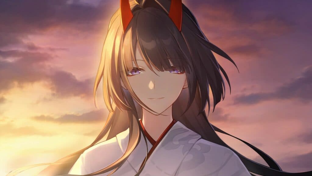 Acheron art in the optional quest (image via esports.gg)