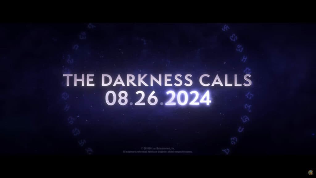 World of Warcraft: The War Within release date (Image via Blizzard Entertainment)