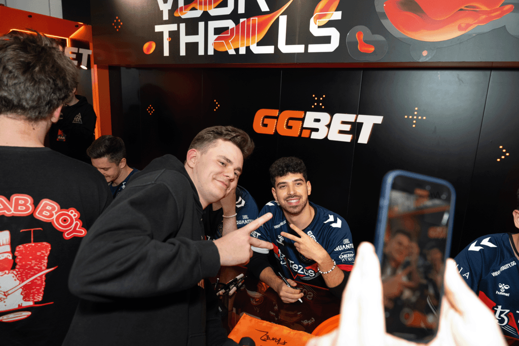 Fans got an exclusive opportunity to meet Team Vitality face-to-face at the GGBOOTH.
