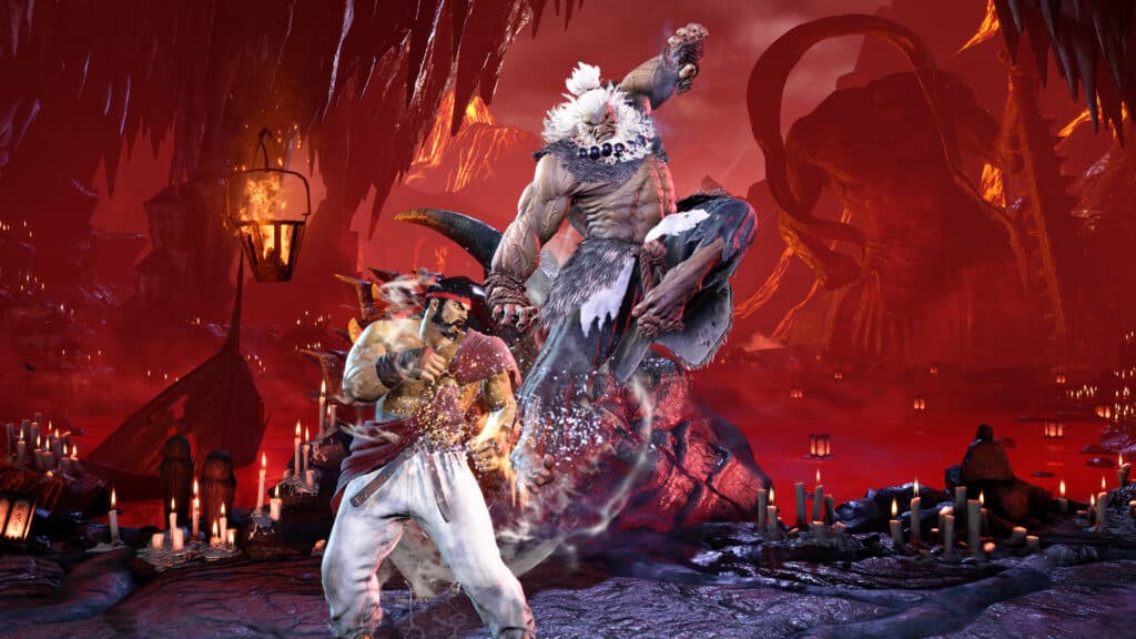 Akuma gameplay screenshot (Image via Capcom)