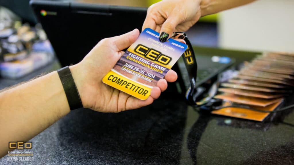 Kompetitor badge for CEO 2024 (Image via CEO Gaming and xRingleadeR)