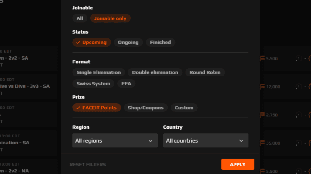 How to earn FACEIT Points (Image via FACEIT)