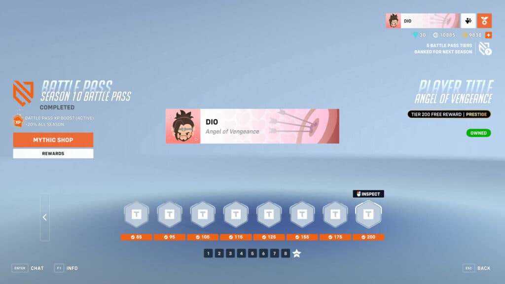Overwatch 2 Battle Pass screenshot (Image via esports.gg)