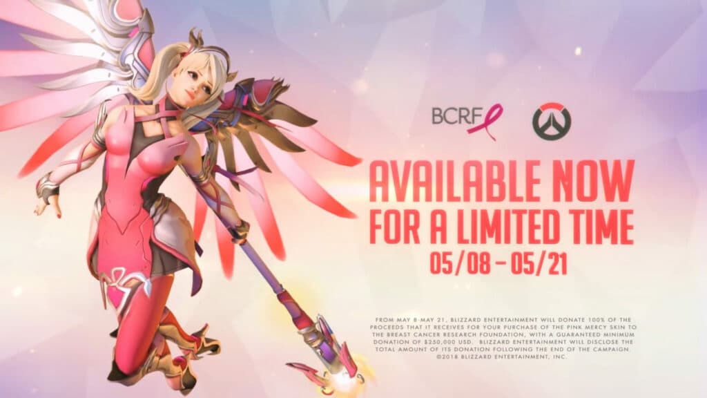 The legendary skin was obtainable for a limited time back in 2018 (Image via Blizzard Entertainment)