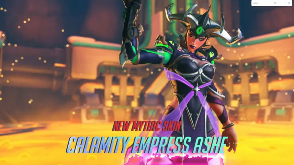 Ashe's new mythic skin (Image via Blizzard Entertainment)