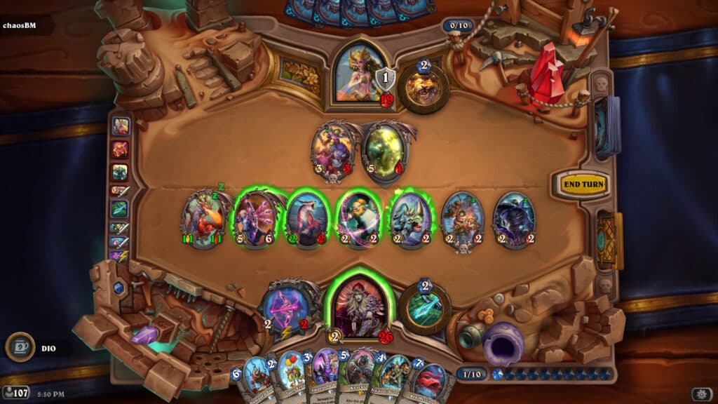 Controlling the board (Image via esports.gg)