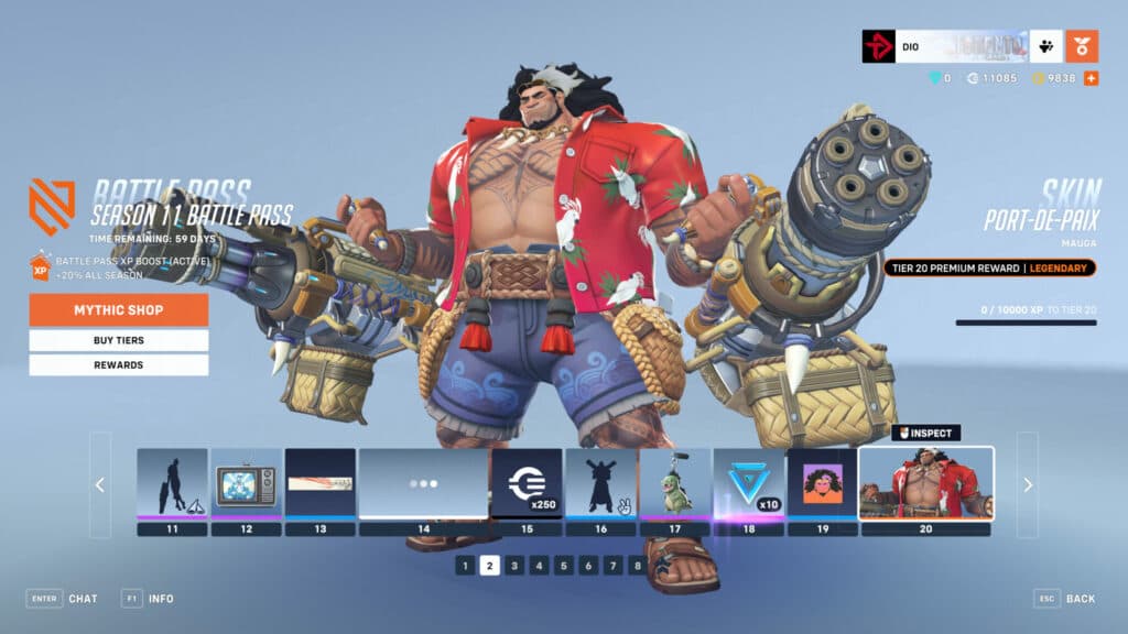 Legendary Porte-de-Paix Mauga skin (Image via esports.gg)