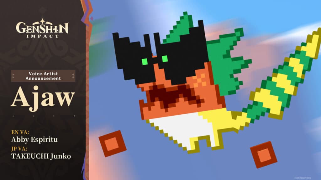 Ajaw voice actors in Genshin Impact (image via HoYoverse)