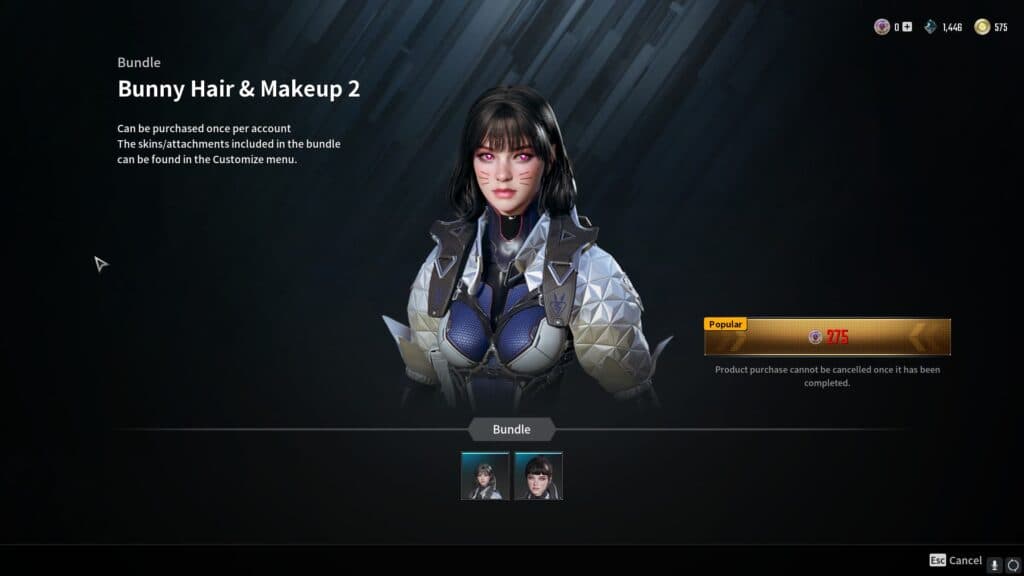 This one only alters her face (Image via esports.gg)