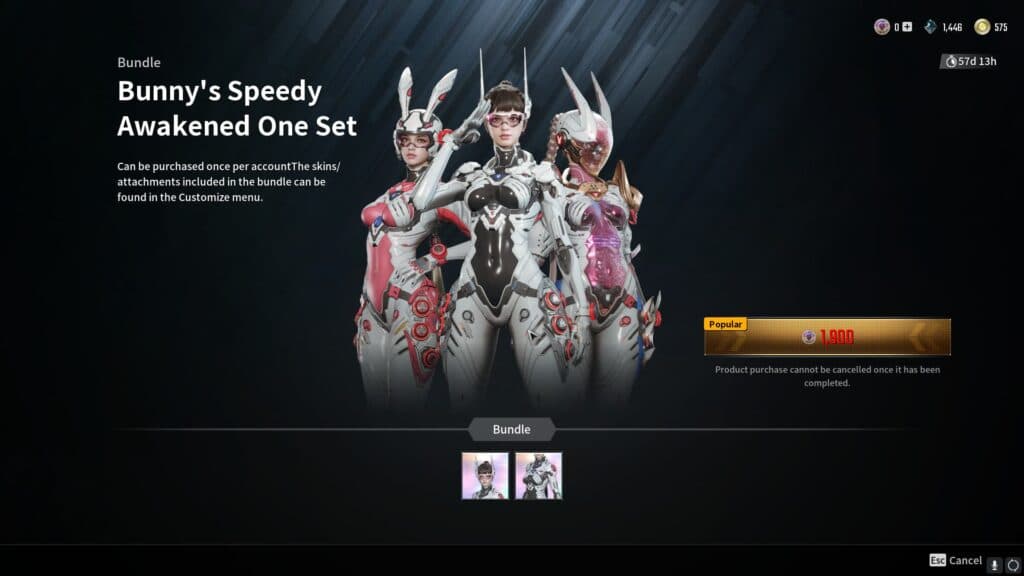 This is as expensive as you get with Bunny skins (Image via esports.gg)