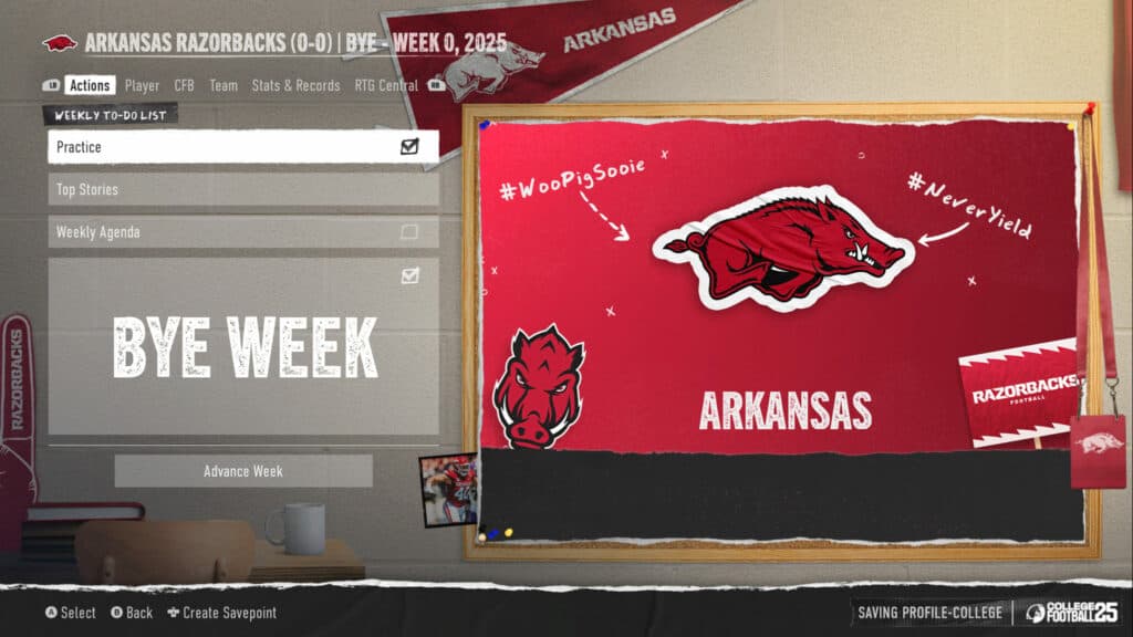 Menu music in CFB 25 is the only blemish on an otherwise perfect game (Image via esports.gg)