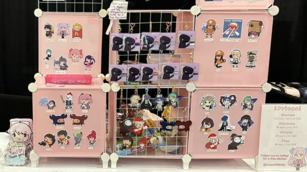 A Cup of Felicity's table at Evo Las Vegas 2024 (Image via acupoffelicity on X)