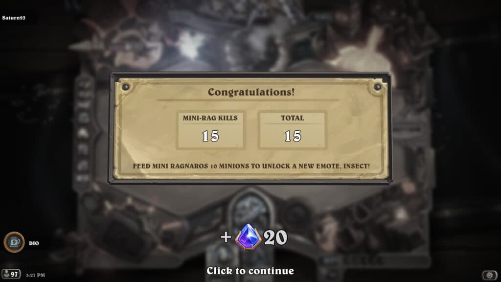 Feed Mini-Rag to unlock a new emote (Image via esports.gg)