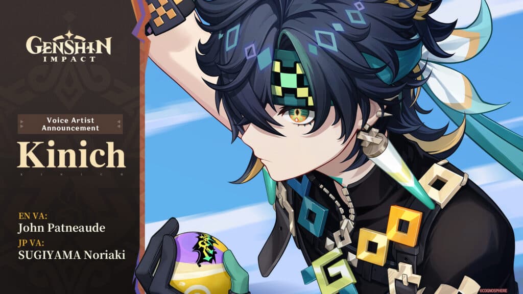 Kinich voice actors in Genshin Impact (image via HoYoverse)