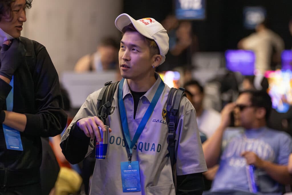 Gachikun at Evo 2024 in Las Vegas (Image via Terence Rushin and Red Bull Content Pool)