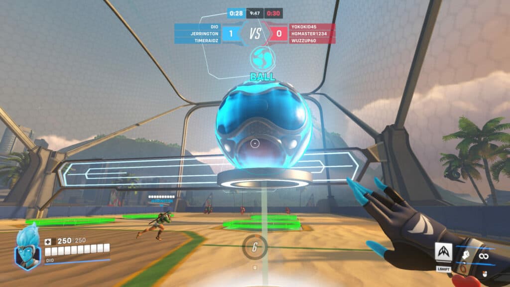 Overwatch 2 Winston's Beach Volleyball guide (Image via esports.gg)