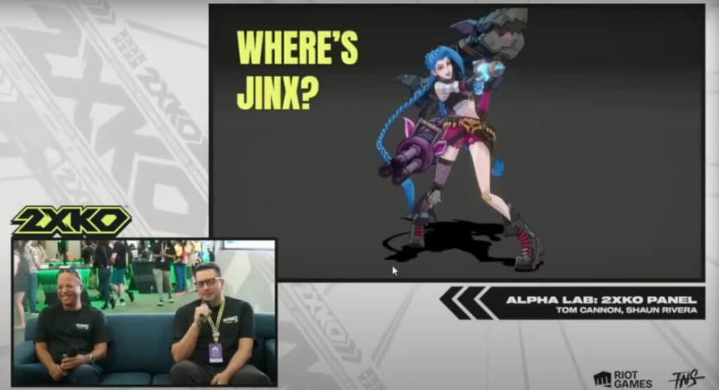 Jinx in 2XKO (Image via Riot Games)