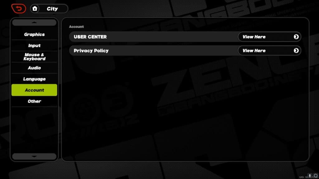 The USER CENTER is where you can see all of your linked accounts (Screenshot via esports.gg)