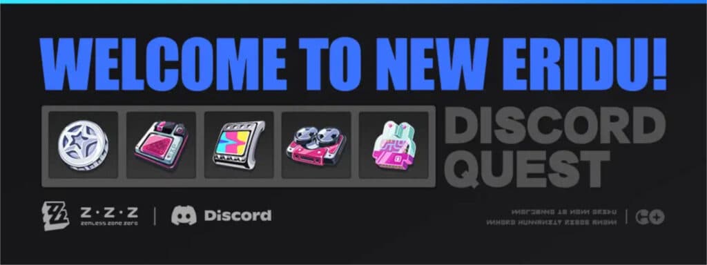 Discord Quest reward icons (Image via <a href="https://www.hoyolab.com/article/30799896" target="_blank" rel="noreferrer noopener">Zenless Zone Zero</a>)