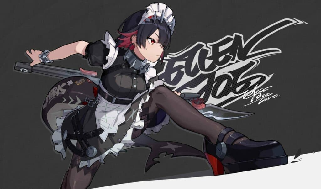 A stylish Ellen Joe wallpaper